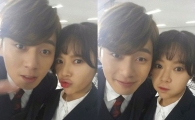 '킬미힐미' 황정음·박서준, 다정한 교복셀카 "김용준 질투할듯"