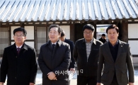 이낙연 전남도지사, 나주 역사문화자원 복원사업 현장 시찰