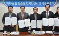 광주 인적자원개발위원회, 지역·산업 맞춤형 인력양성사업 협약