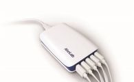 안랩, 휴대용 5포트 USB 멀티충전기 출시 