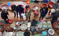 [포토]장흥 토요시장에서 싱싱한  생선 사세요