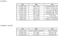 KBO, 2015 스프링캠프 연습경기 TV 중계 편성