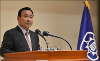 [포토]취임사하는 이완구 신임 총리