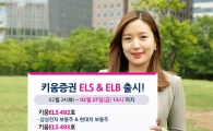 키움證, ELB·종목형 및 지수형 ELS 신규 판매 
