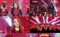 '음악중심' 레인보우, '블랙스완'으로 변신… "거부할 수 없는 섹시미" 