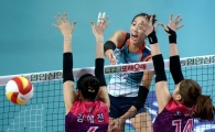 [포토]한송이, '뚫었다'