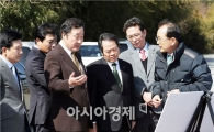 이낙연 전남도지사, 담양 첨단문화복합단지 조성사업장 방문