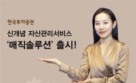 한국투자證, '매직솔루션' 자산관리…최소 가입액 천만원
