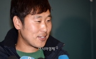 [포토]윤석민, '챔피언스필드 마운드에 빨리 서고 싶다'