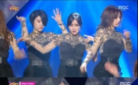 '음악중심' 레인보우, 흑조로 변신해 섹시한 매력 발산 '아찔'