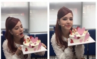 '왜요왜요' 샤년, 데뷔 100일 기념 케이크 "감동 받았어요"