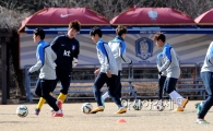 [포토]NFC에서 소집훈련하는 U-22 축구대표팀