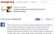 여론에 굴복한 페이스북…'살쪘어요' 표현 삭제