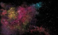 [포토]베이비파우더로 별 재현…'음식으로 만든 우주'