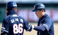 [포토]김현수, '선취타점은 내가!'