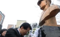 모교에 세워진 천안함 46용사 ‘심영빈ㆍ장진선 중사’