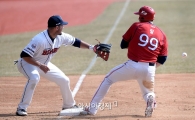 [포토]필, '적시타 치고 3루까지 여유롭게'