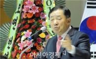 [포토]안병호 함평군수. 해보면민과 만남의 시간 가져