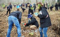숲속의 장흥군, 2015 식목행사 개최