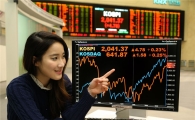 [포토]코스닥지수 6년 9개월래 최고치 경신