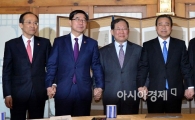 [포토]이완구 국무총리, 노사대표 오찬간담회