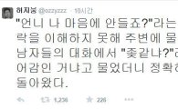 허지웅, 이태임-예원 사건 언급 "혹시 남자들 대화에서 X같냐?"