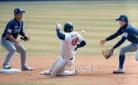[포토]'공과 발, 뭐가 더 빠를까?'