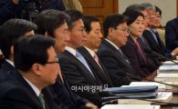 [포토]총리 발언 경청하는 국무위원들