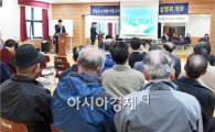 [포토]광주시 동구, 내남 도시개발사업 주민설명회 개최