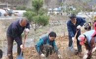 충북 명심산촌생태마을에서 ‘산촌생태마을 가꾸기’ 