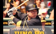 '피츠버그' 강정호, MLB 데뷔 첫 타석 범타…8회 교체
