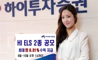 하이투자증권, ELS 2종 공모