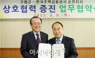 구례군-한국주택금융공사 순천지사 업무협약