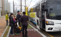‘나주시 통근버스’혁신도시 학생통학에 한시 투입