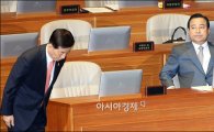 [포토]국회 본회의장에 출석한 이완구 총리