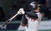 [포토]박용택, '오늘 타격 좀 되네~'