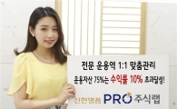 ‘신한명품 프로 주식랩’, 석달만에 7% 수익률 돌파
