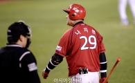 [포토]삼진 당한 나지완, '분하다 분해!'