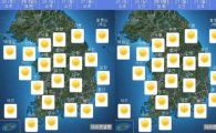 [날씨] "일요일 더 따뜻해요" 한낮 초여름 날씨, 선글라스 필수 