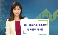 NH투자證, '대신 중국본토 중소형주 알파펀드' 판매