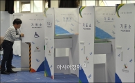 [포토]투표소 설치