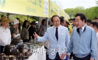 [포토]이낙연 전남도지사, 담양 죽녹원 방문