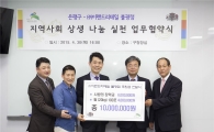 은평구-이랜드리테일불광점 상생 나눔 협약 맺어 