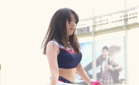 [포토] 두산 치어리더 '숨길 수 없는 볼륨감'