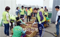 광주시 광산구 월곡2동 주민들, 주민센터 옥상에 희망텃밭 개장