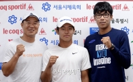 [포토]이형택·이덕희·정현, '한국 테니스 파이팅'