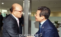 [포토]윤장현 광주시장, 박한철 헌법재판소장 접견