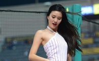 [포토] SK 치어리더의 '깜직 발랄 댄스'