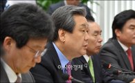 김무성 "野 세월호법 시행령 연계 기가막힌 심정"