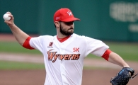 밴와트 '6.1이닝 1실점'…SK, 단독 2위 도약